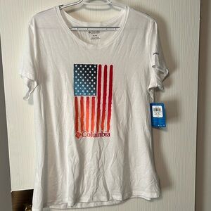 Ladies Columbia T shirt size XL. Brand New with tags.